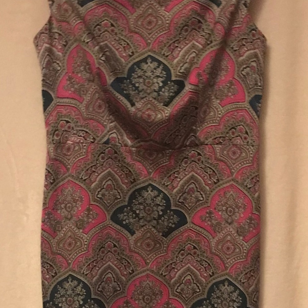 PERFECT FESTIVE DRESS.Elegant Embroidered Cocktail Dress-Silky and luxurious on!